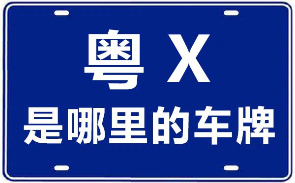 粵X是哪里的車牌號(hào),佛山的車牌號(hào)是粵什么