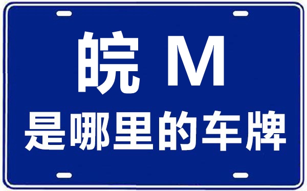 皖M是哪里的車牌號(hào),滁州的車牌號(hào)是皖什么
