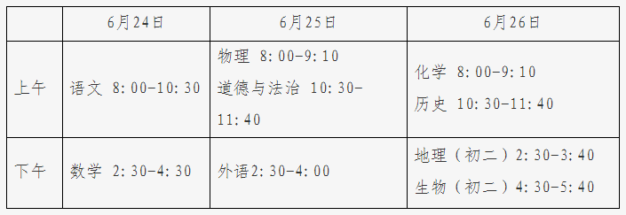 2022年北京中考時(shí)間具體安排,北京2022中考時(shí)間表