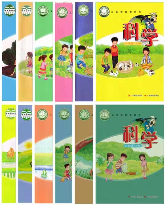 全套粵教粵科版小學(xué)科學(xué)電子課本教材大全(PDF電子版)