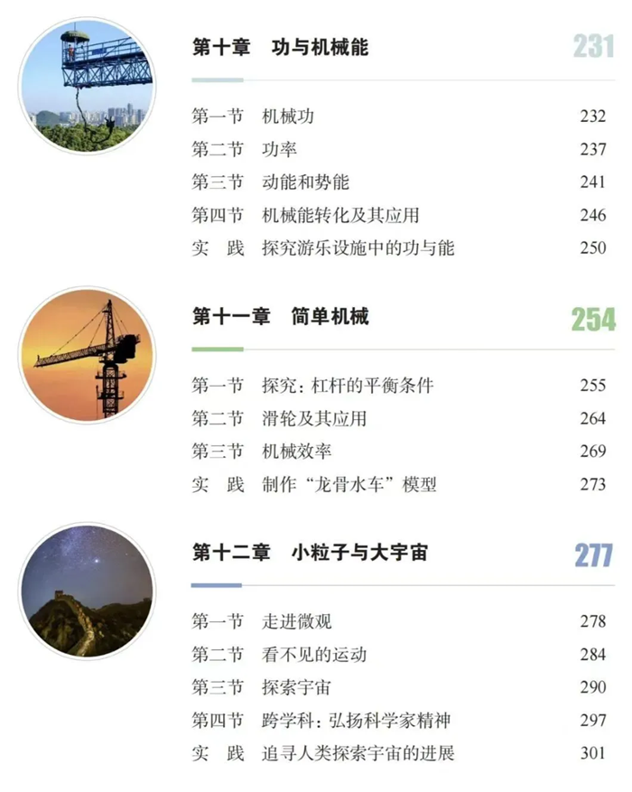 2024年秋滬科版八年級(jí)物理新教材有哪些改動(dòng)變化（附新課本目錄）