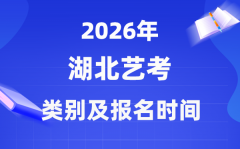 2026年湖北藝考類別有哪些_可以兼
